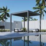 Carp Garant Premium overkapping 3x3 Antra. incl electrisch dak en ledverlichting – Luxe, Comfort en