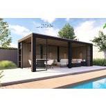 Douglas Overkapping Elegant 300x1180 cm – Luxe Buitenleven met Karakter