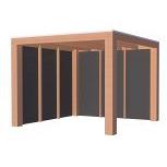 Douglas Overkapping Elegant 300x300 cm – Luxe Buitenleven met Karakter