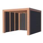 Douglas Overkapping Elegant 300x300 cm – Luxe Buitenleven met Karakter