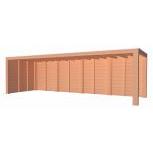 Douglas Overkapping Excellent 300x780 cm – Luxe, Ruimte en Duurzaamheid voor Elke Tuin