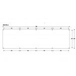 Douglas Overkapping Excellent 300x1180 cm – Luxe, Ruimte en Duurzaamheid voor Elke Tuin