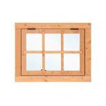 Uitzetraam Compleet Zwart (losse roedes)