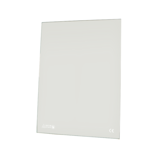 Pellet terrasverwarmer - Glazen raam