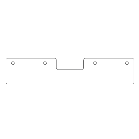 Cortenstaal plantenbak - Koppelplaat - 180°