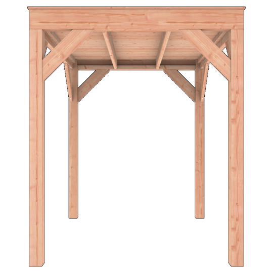 Douglas Overkapping 200x250 – Compact, Sterk en Stijlvol