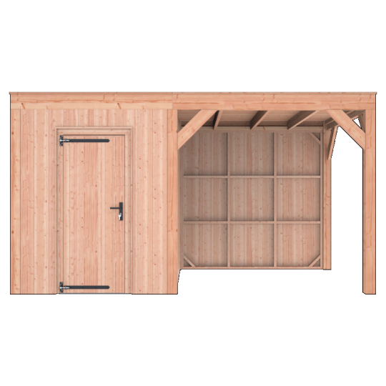 Douglas Tuinhuis Halfhouts Rabat – 450x250 cm – Compact en Duurzaam