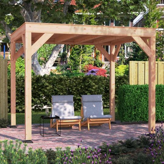 Douglas Overkapping 300x250 – Compact, Sterk en Stijlvol