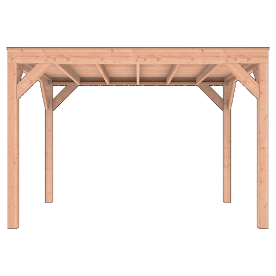 Douglas Overkapping 350x250 – Compact, Sterk en Stijlvol