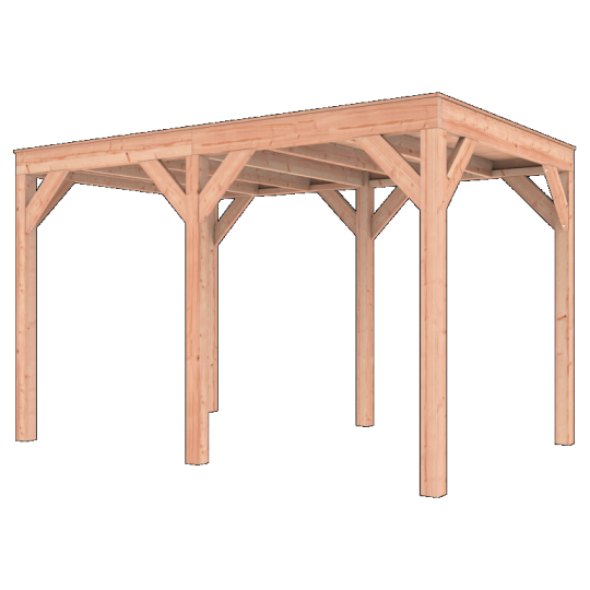 Douglas Overkapping 400x250 – Compact, Sterk en Stijlvol