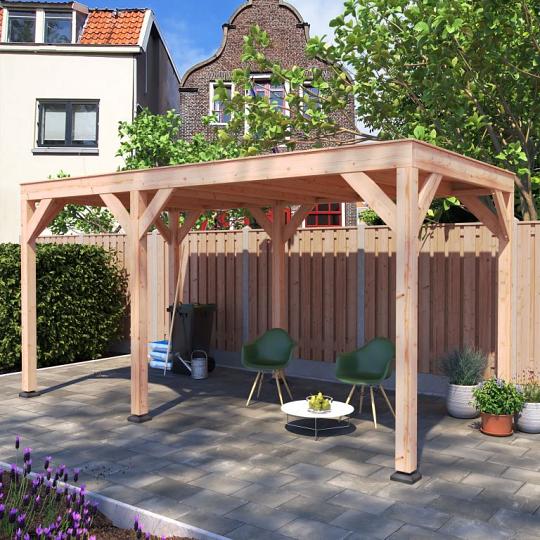 Douglas Overkapping 500x250 A-Sym – Ruim, Modern en Duurzaam