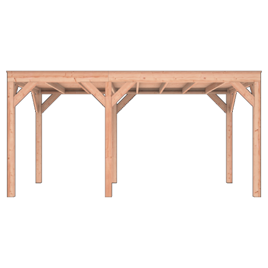 Douglas Overkapping 500x250 A-Sym – Ruim, Modern en Duurzaam