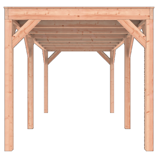 Douglas Overkapping 500x250 A-Sym – Ruim, Modern en Duurzaam