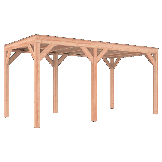 Douglas Overkapping 500x250 A-Sym – Ruim, Modern en Duurzaam