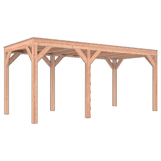 Douglas Overkapping 550x250 A-Sym/1 – Ruim, Modern en Duurzaam