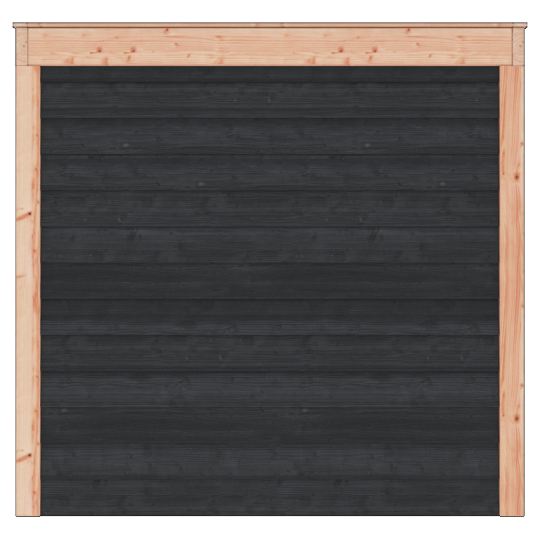 Douglas Overkapping Zwart Zweeds Rabat 250x250 – Modern en Duurzaam