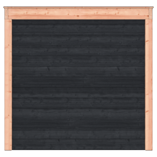 Douglas Overkapping Zwart Zweeds Rabat 500x250 A-Sym – Modern, Ruim en Duurzaam