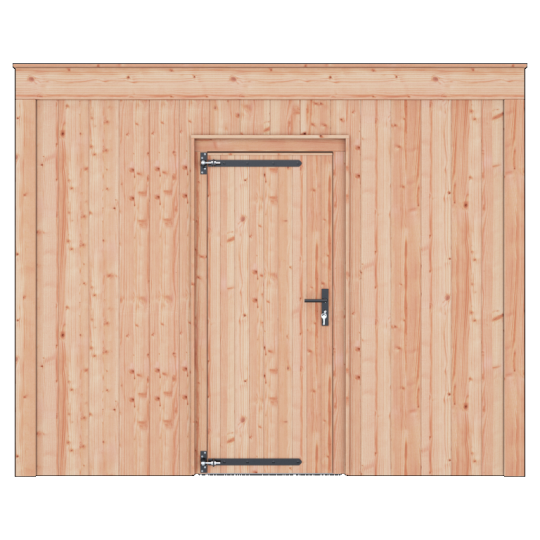 Douglas Tuinhuis Halfhouts Rabat – 300x250 cm – Compact en Duurzaam