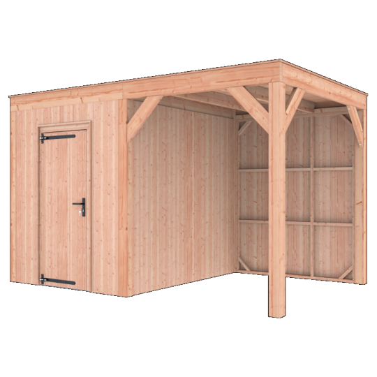 Douglas Tuinhuis Halfhouts Rabat – 400x250 cm – Compact en Duurzaam