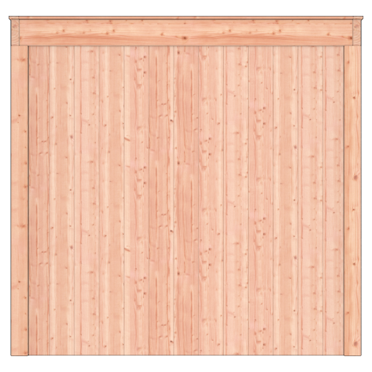 Douglas Tuinhuis Halfhouts Rabat – 600x250 cm – Compact en Duurzaam