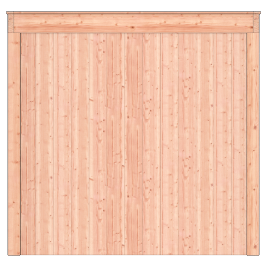 Douglas Tuinhuis Halfhouts Rabat – 650x250 cm – Compact en Duurzaam