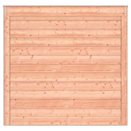 Douglas Tuinhuis Zweeds Rabat – 700x250 cm – Ruim en Duurzaam