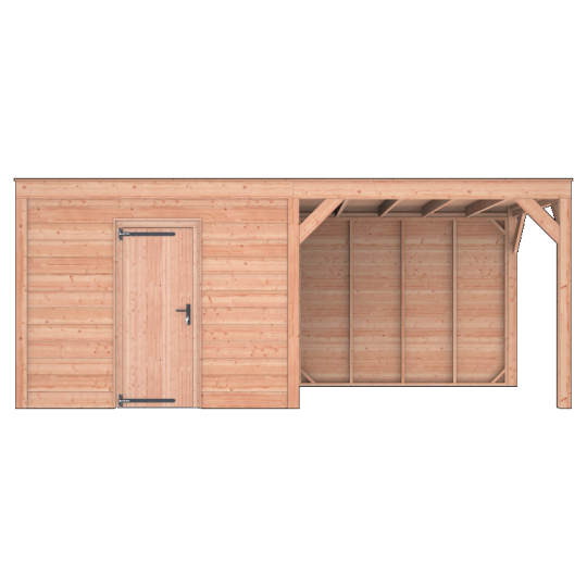 Douglas Tuinhuis Zweeds Rabat – 600x250 cm – Ruim en Duurzaam