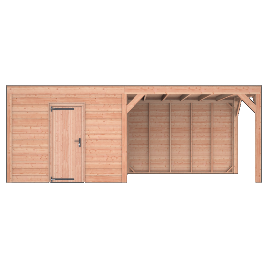 Douglas Tuinhuis Zweeds Rabat – 650x250 cm – Ruim en Duurzaam