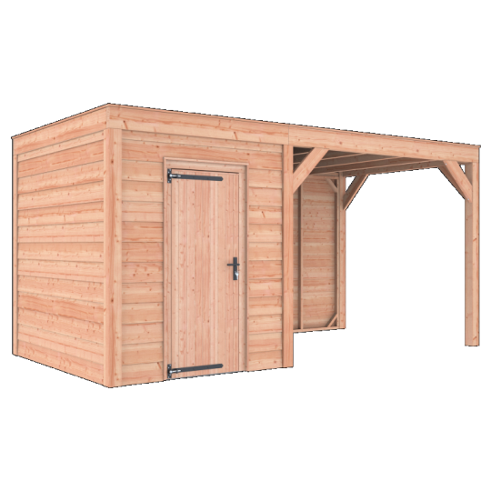 Douglas Tuinhuis Zweeds Rabat – 500x250 cm A-Sym – Modern en Ruim