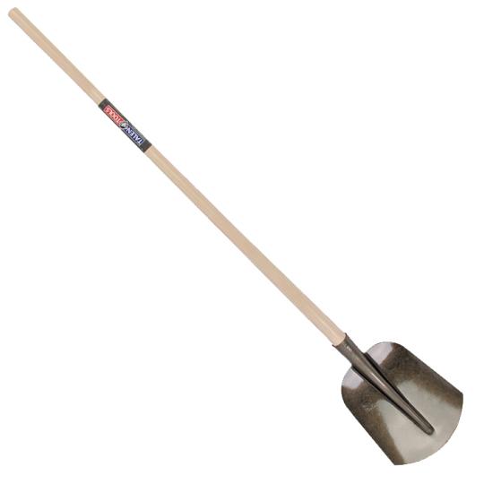 Talen Tools – Schepbats – Maat 0 – Gehard staal – Essenhouten steel – 130 cm