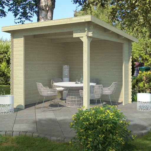 Overkapping Lara 275x275 cm – Compacte Luxe voor Elke Tuin