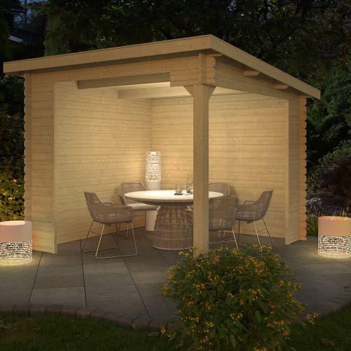 Overkapping Lara 275x275 cm – Compacte Luxe voor Elke Tuin