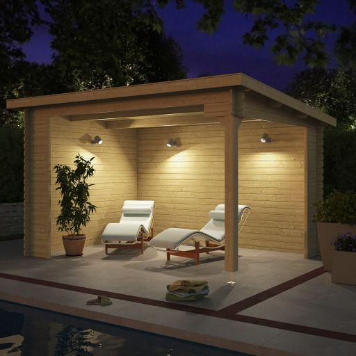 Overkapping Lara 380x275 cm – Ruime en Stijlvolle Buitenbeleving