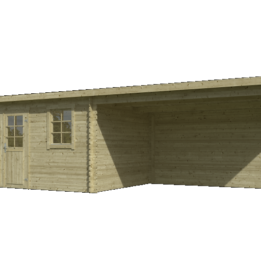 Tuinhuis Aida 760x275 cm Olijfgroen Geïmpregneerd – Perfect voor uw tuin