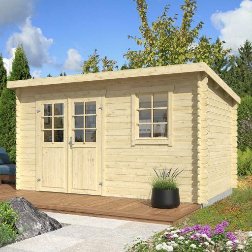 Tuinhuis Amira 380x230 cm – Noord-Europees Vuren van Topkwaliteit