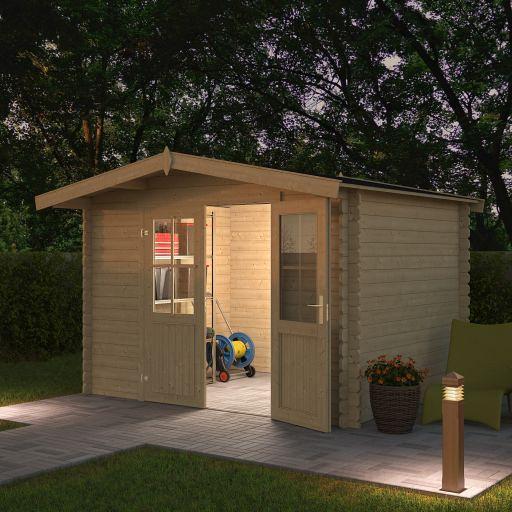 Tuinhuis Baltimore 292x230 cm van Noord-Europees Vuren