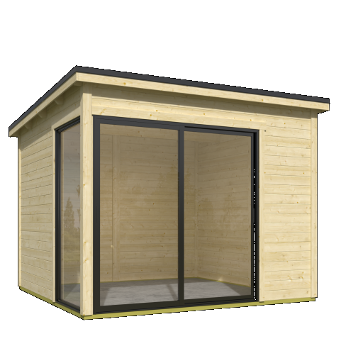 Tuinhuis Julia 295x295 cm Onbehandeld van Noord-Europees Vuren