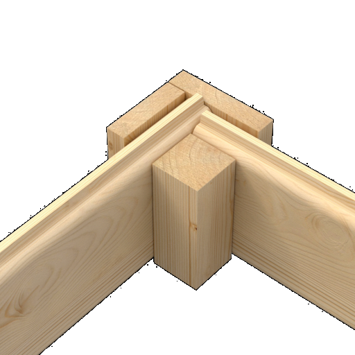 Tuinhuis Julia 295x295 cm Onbehandeld van Noord-Europees Vuren