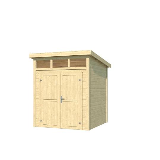 Tuinhuis Kibo 1 200x200 cm Onbehandeld van Noord-Europees Vuren