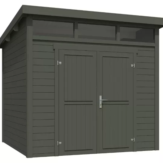 Tuinhuis Kibo 3 250x250cm Greengrey van Noord-Europees Vuren