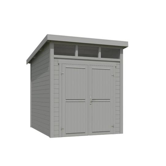 Tuinhuis Kibo 2 200x250 Platinumgrey