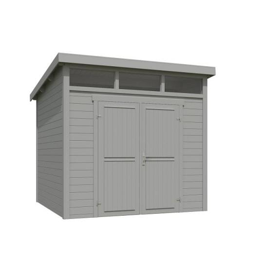 Tuinhuis Kibo 3 250x250 cm Platinumgrey