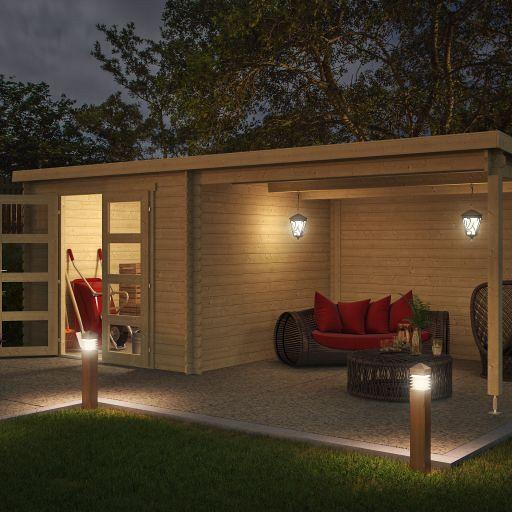 Tuinhuis Manuel 600x275 cm onbehandeld noordeuropees vuren