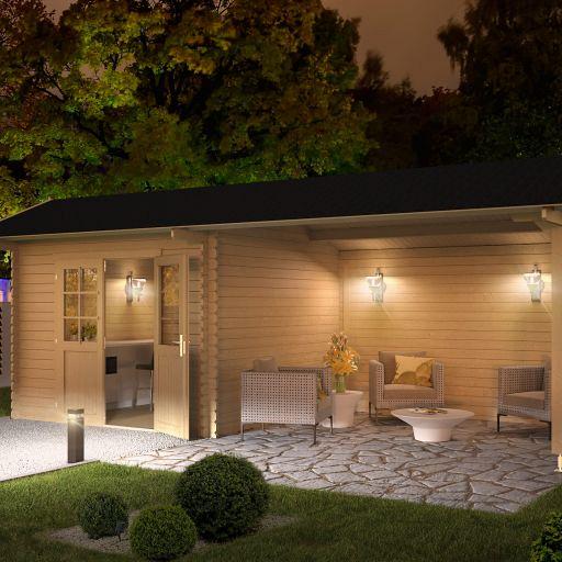 Tuinhuis Maribel 680x300 cm onbehandeld noordeuropees vuren