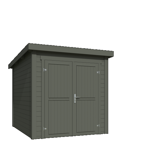 Tuinhuis Sara 200x250 cm in de kleur Greengrey