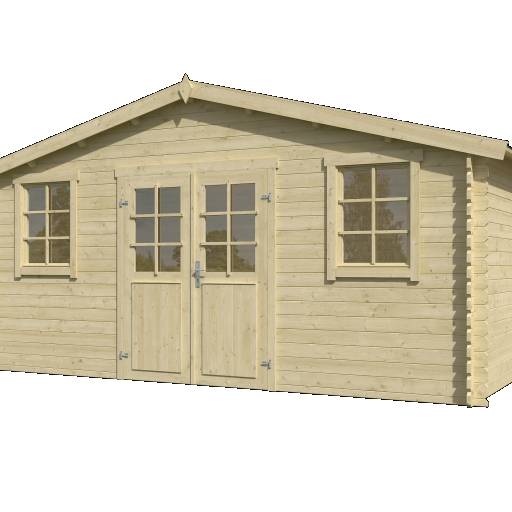 Tuinhuis Udo 480x300 cm onbehandeld Noord-Europees vuren