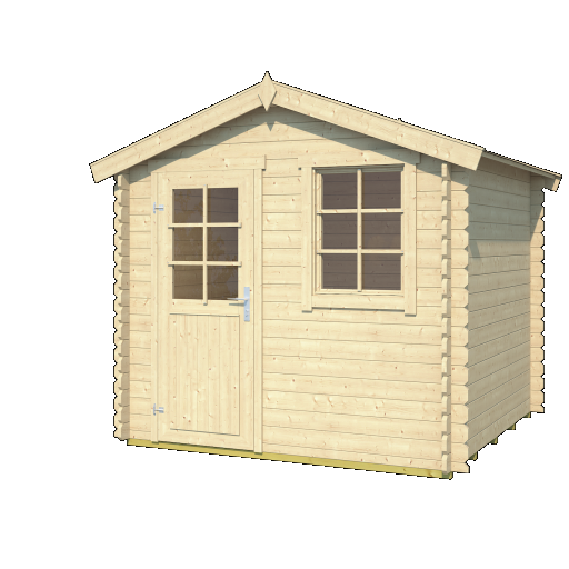 Tuinhuis Wels 2 230x230 cm onbehandeld Noord-Europees vuren