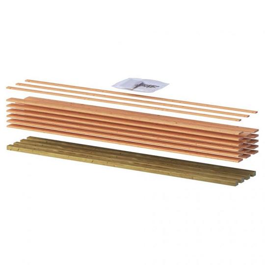 Vloerpakket Tuinhuis 2 x 3 m² met 2 extra balken