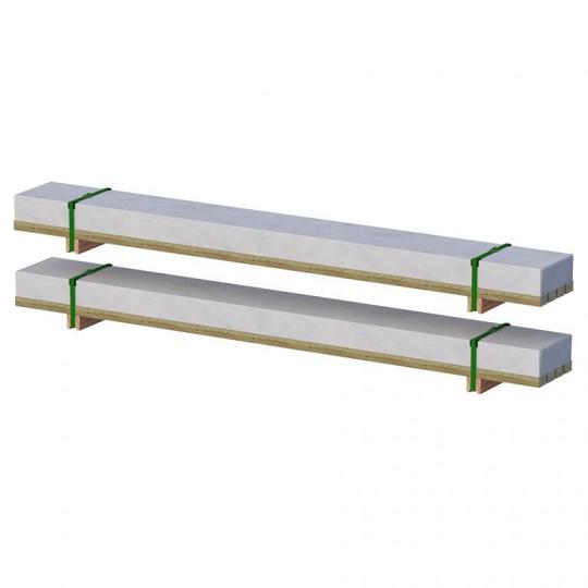 Vloerpakket Tuinhuis 2 x 3 m² onbehandeld Noord-Europees vuren