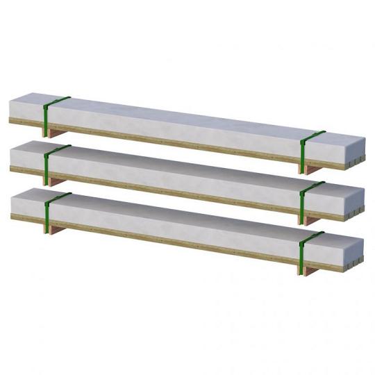 Vloerpakket Tuinhuis 3 x 3 m² onbehandeld Noord-Europees vuren